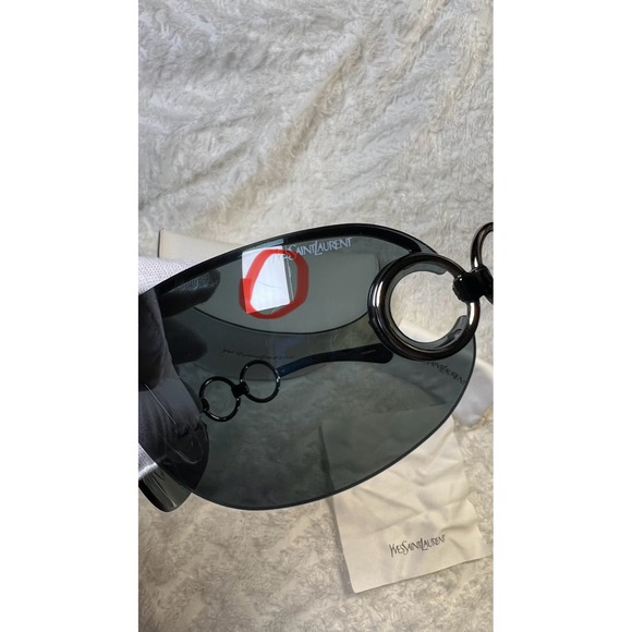 NWOT Yves Saint Laurent Sunglasses Shield Visor Designer Frames model 6115/S - Picture 8 of 9